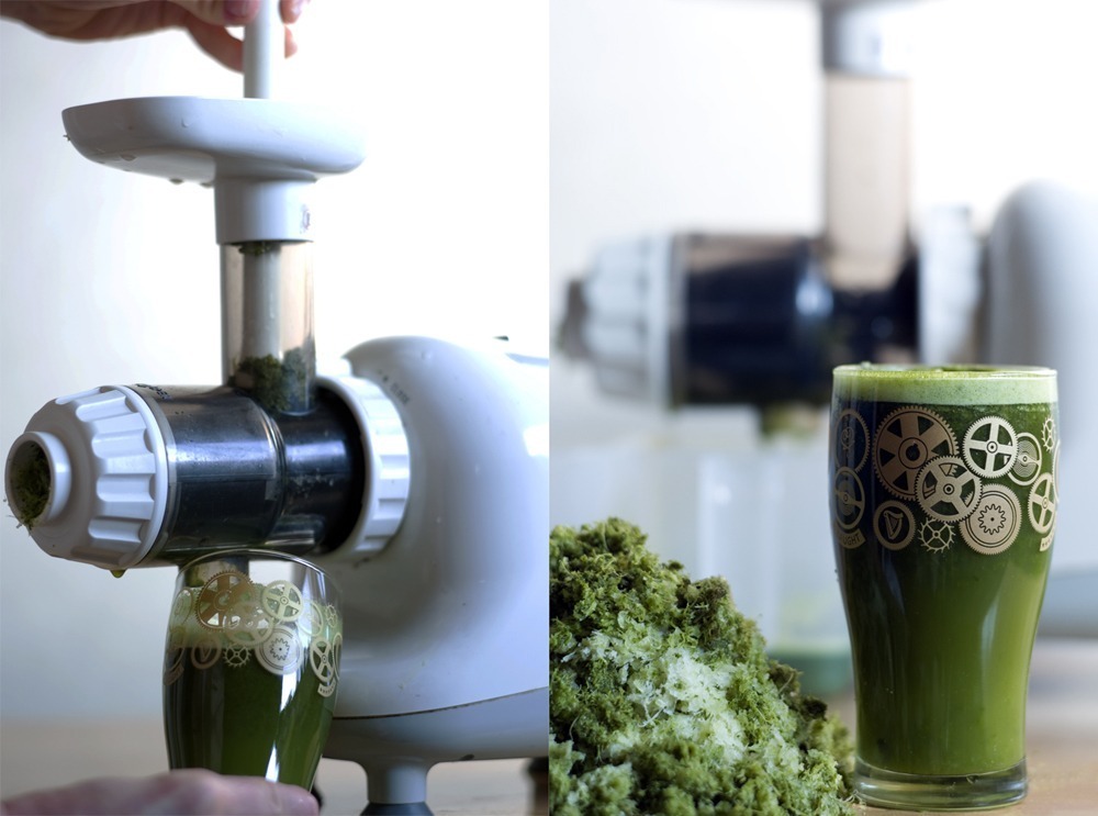 pure, fresh, green juice